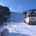 Ski station na stoku