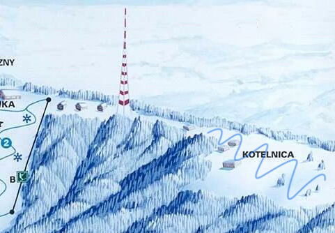 Mapa Kotelnica
