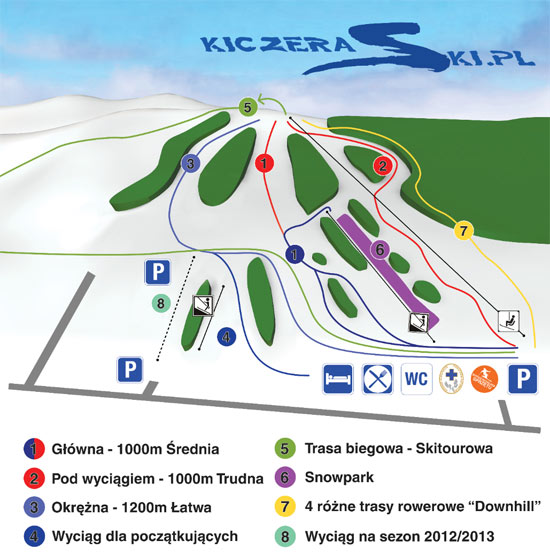 mapka Kiczera Puławy